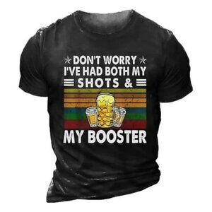 Summer Male Black Tee Men Short Sleeve Lightweight Casual Basic T-Shirt 186